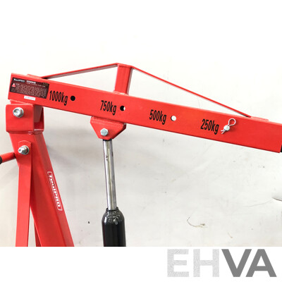 Toolpro 1000kg Four Wheel Engine Stand