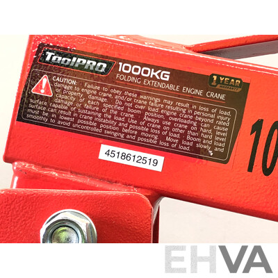 Toolpro 1000kg Four Wheel Engine Stand