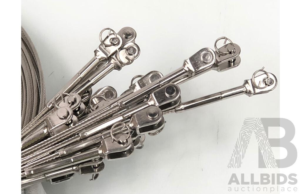 3.2mm X 1200mm Wire Balustrades - 22 Lengths - New