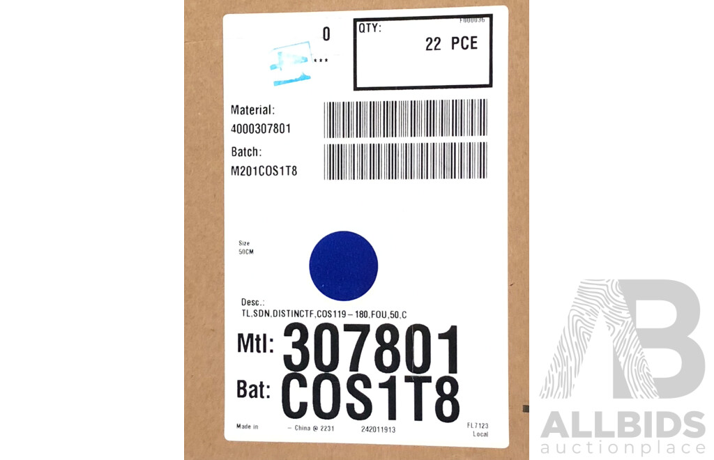 Milliken 500mm Square Commercial Carpet Tiles - 19.25 Square Meters - Brand New