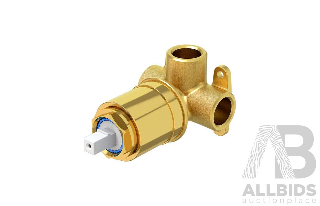 Two Villeroy & Boch Colour Choice in Wall Mixer Bodies and Brushed Gold Robe Hook - Brand New - RRP $360.00