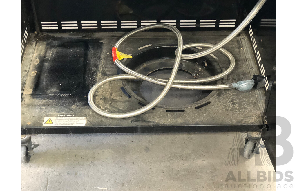 Ziegler & Brown Four Burner LPG Barbecue