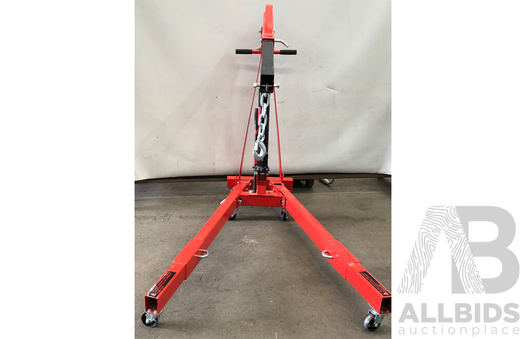 Toolpro 1000kg Four Wheel Engine Stand