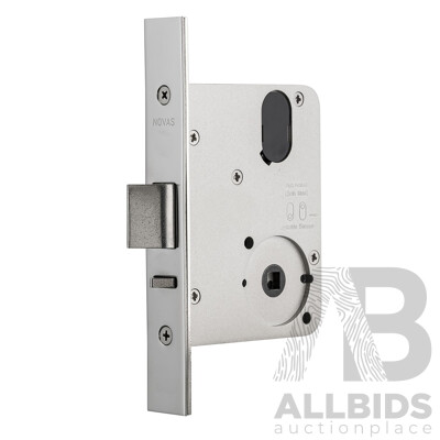 Novas Vestibule Lock 60mm Backset - Satin Bronze - Lot of Four - Brand New - RRP $680.00