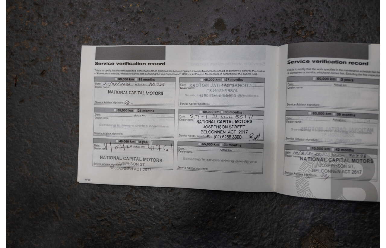 05/2019 Nissan X-Trail ST T32 SERIES 2 4D Wagon Marine Blue 2.5L