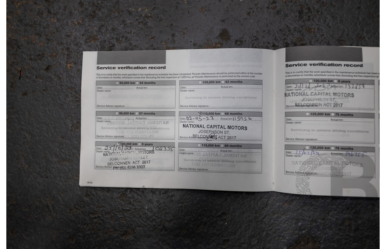 05/2019 Nissan X-Trail ST T32 SERIES 2 4D Wagon Marine Blue 2.5L