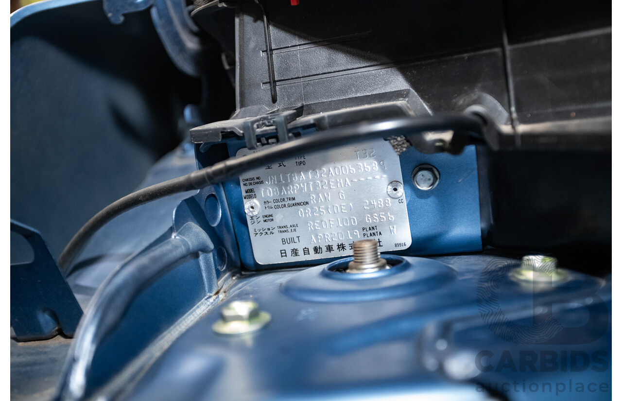 05/2019 Nissan X-Trail ST T32 SERIES 2 4D Wagon Marine Blue 2.5L