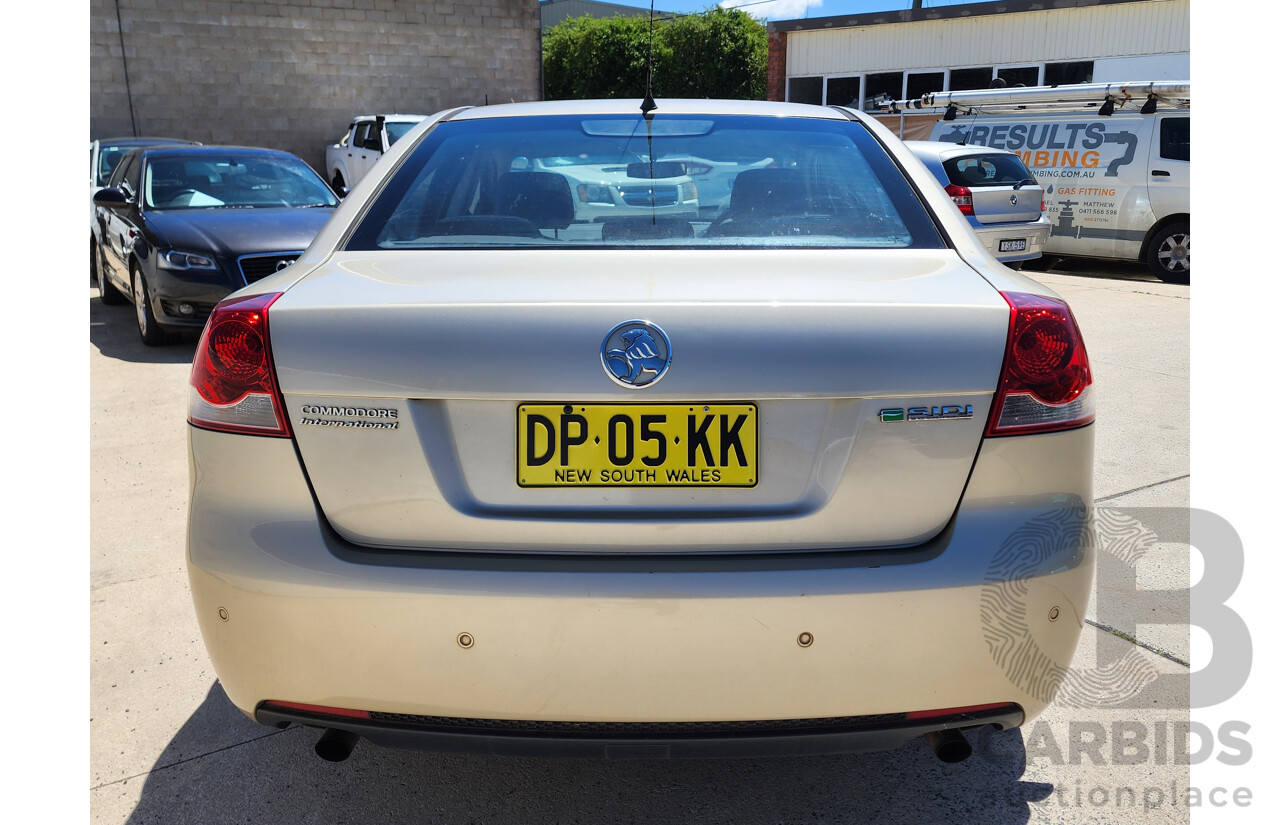 5/2010 Holden Commodore International VE MY10 4d Sedan Gold 3.0L