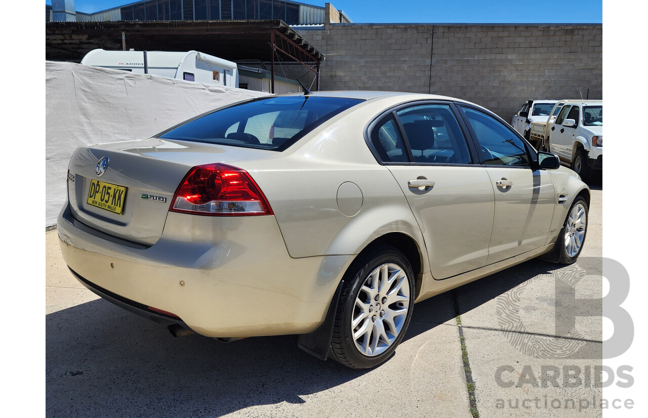 5/2010 Holden Commodore International VE MY10 4d Sedan Gold 3.0L