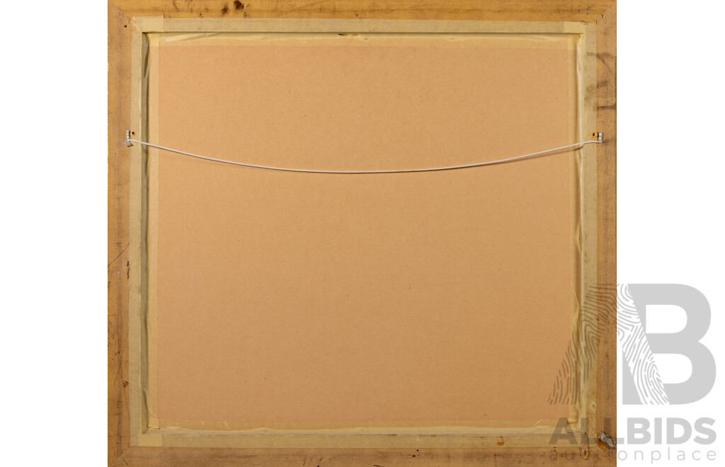 After Thomas Hearne, (18/19th Centuries, British, 1744-1817), 'The View From Allington Castle, Wonderful Coloured Engraving in Carved Gilt Frame, 71 x 77 cm (frame)