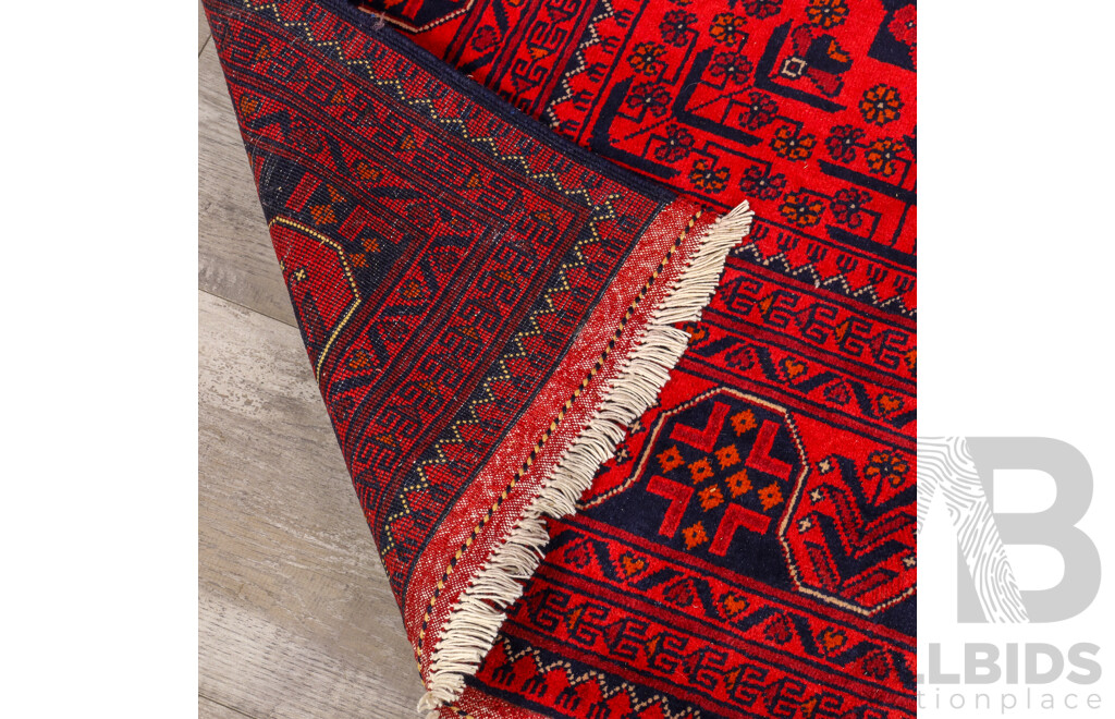 Afghan Khal Mohammadi Woollen Rug