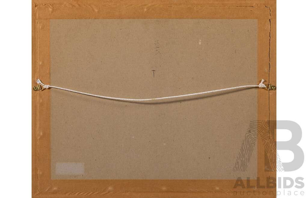 Le Port De Rouen [The Port of Rouen], Framed Antique Steel Engraving, 36 x 45 cm (frame)