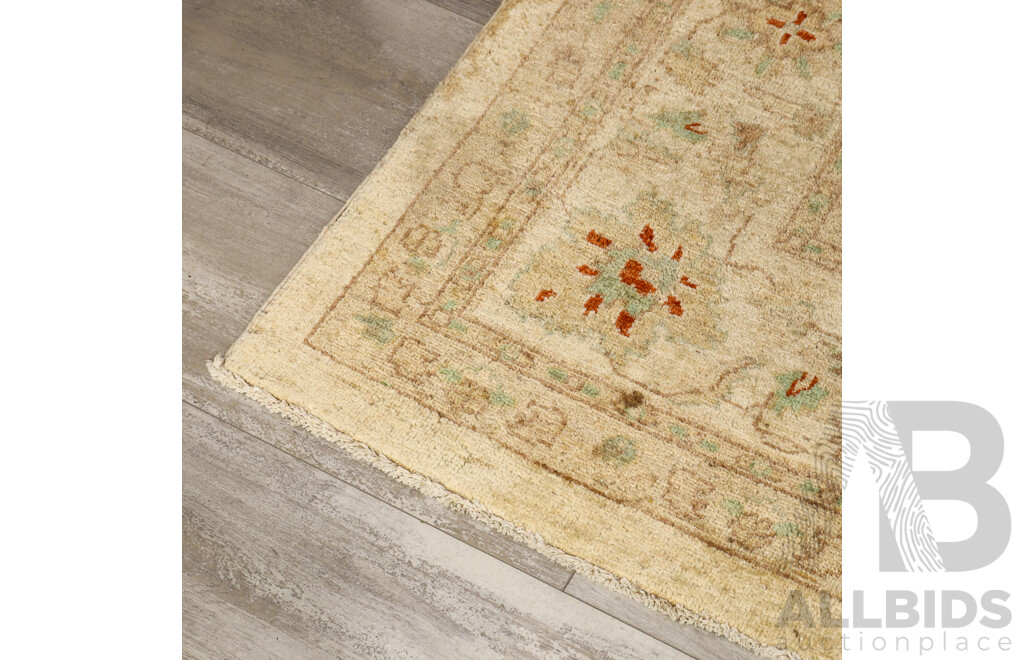 Woolen Afghan Choobi with Traditional Vegetable Dye Pattern