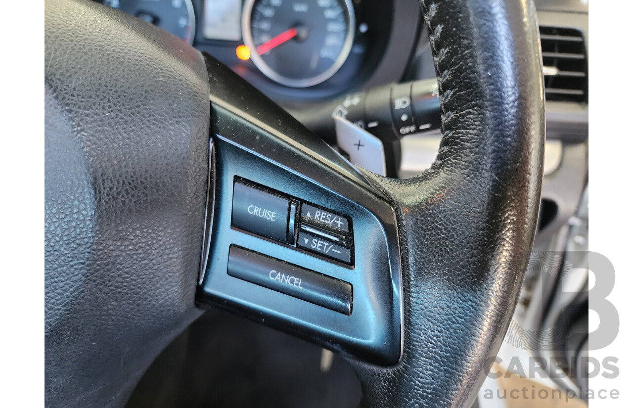 6/2012 Subaru Impreza 2.0i-L (awd) MY12 4d Sedan White 2.0L