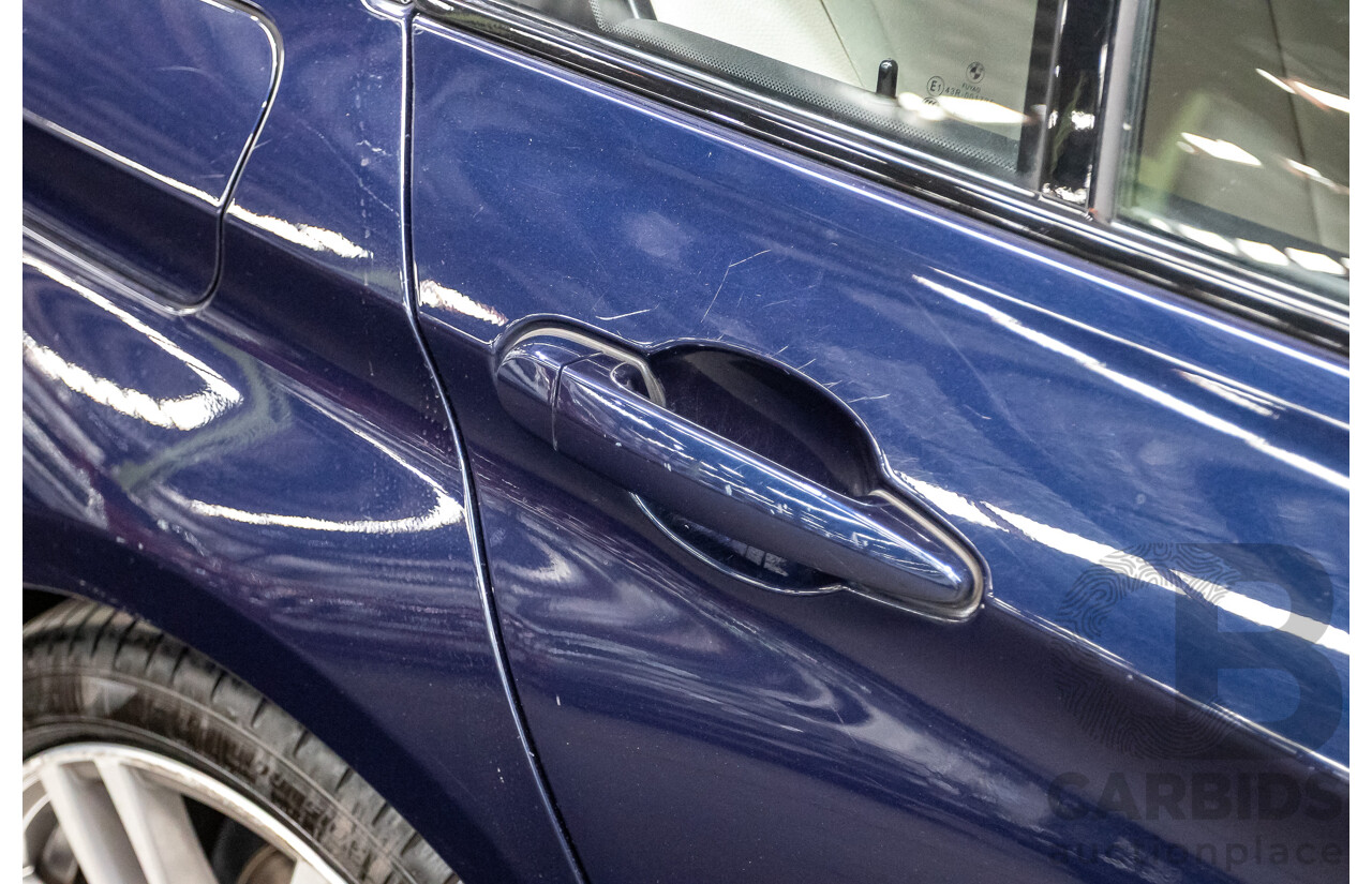 07/2016 BMW 330i M-Sport F30 LCI 4d Sedan Tanzanite Blue Metallic Turbo 2.0L