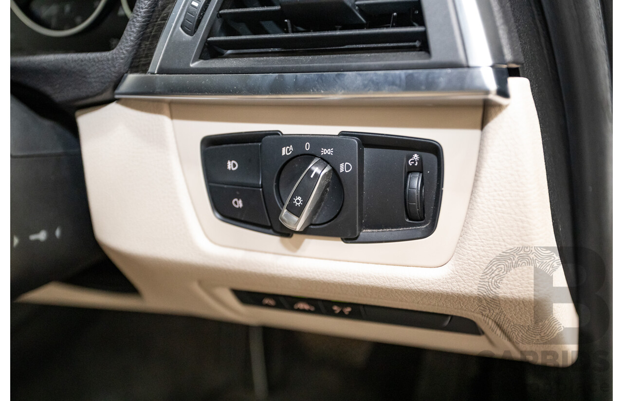 07/2016 BMW 330i M-Sport F30 LCI 4d Sedan Tanzanite Blue Metallic Turbo 2.0L