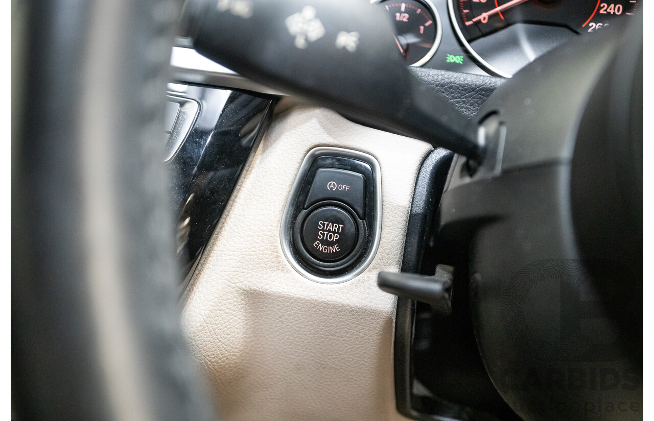 07/2016 BMW 330i M-Sport F30 LCI 4d Sedan Tanzanite Blue Metallic Turbo 2.0L