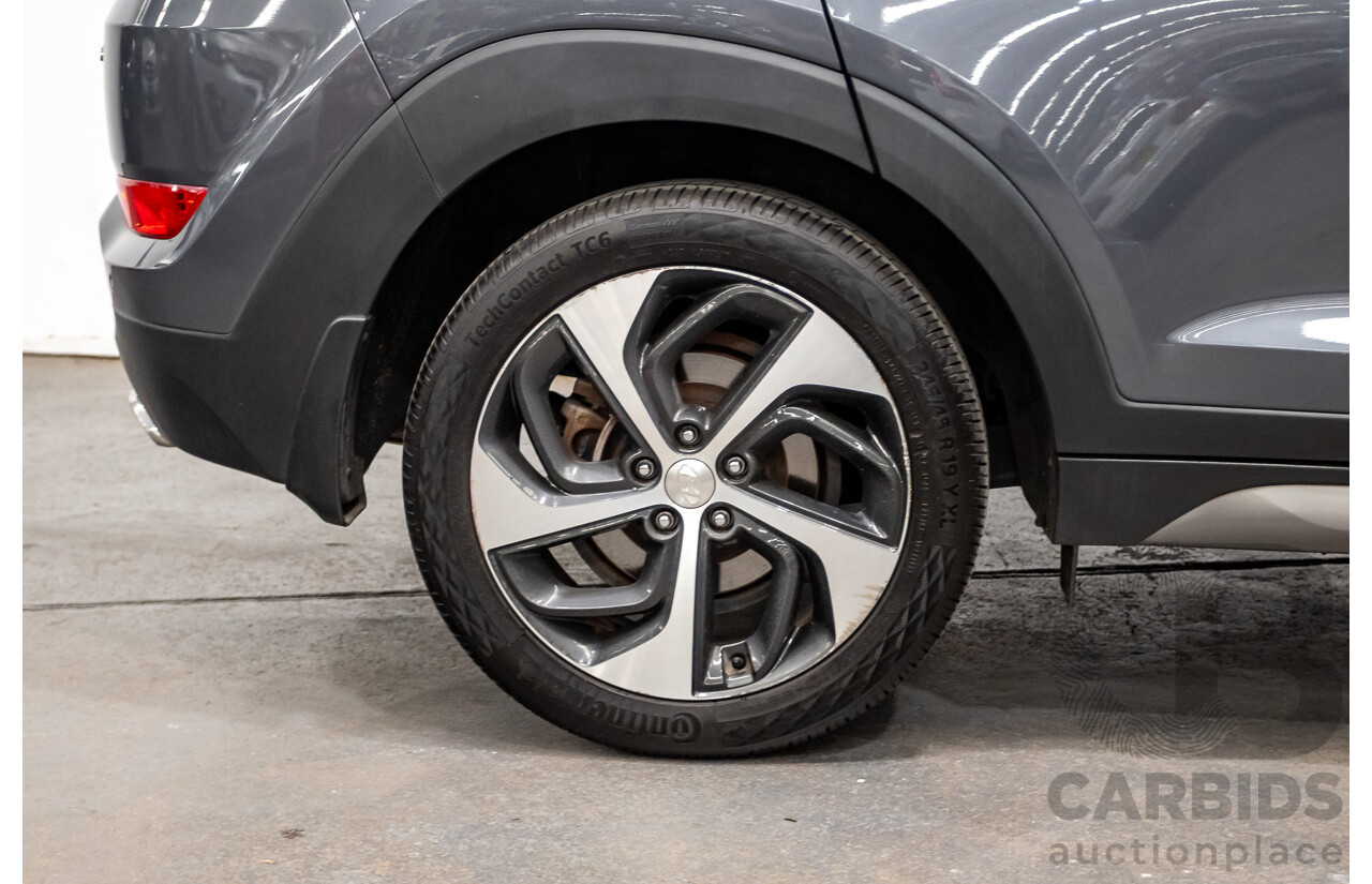 7/2016 Hyundai Tucson Highlander (AWD) TLe 4d Wagon Pepper Grey Metallic Turbo 1.6L