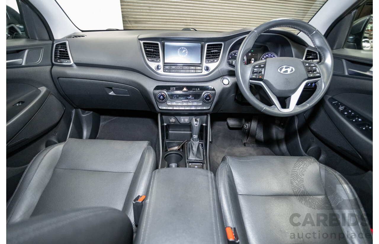 7/2016 Hyundai Tucson Highlander (AWD) TLe 4d Wagon Pepper Grey Metallic Turbo 1.6L