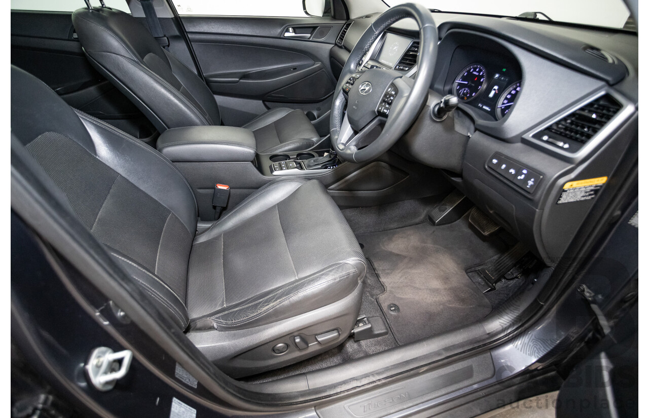 7/2016 Hyundai Tucson Highlander (AWD) TLe 4d Wagon Pepper Grey Metallic Turbo 1.6L