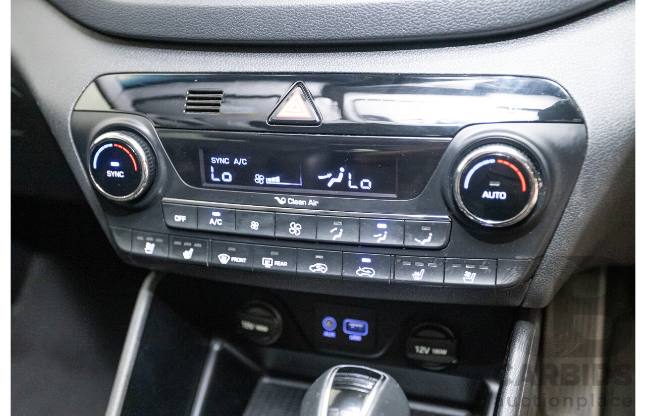 7/2016 Hyundai Tucson Highlander (AWD) TLe 4d Wagon Pepper Grey Metallic Turbo 1.6L