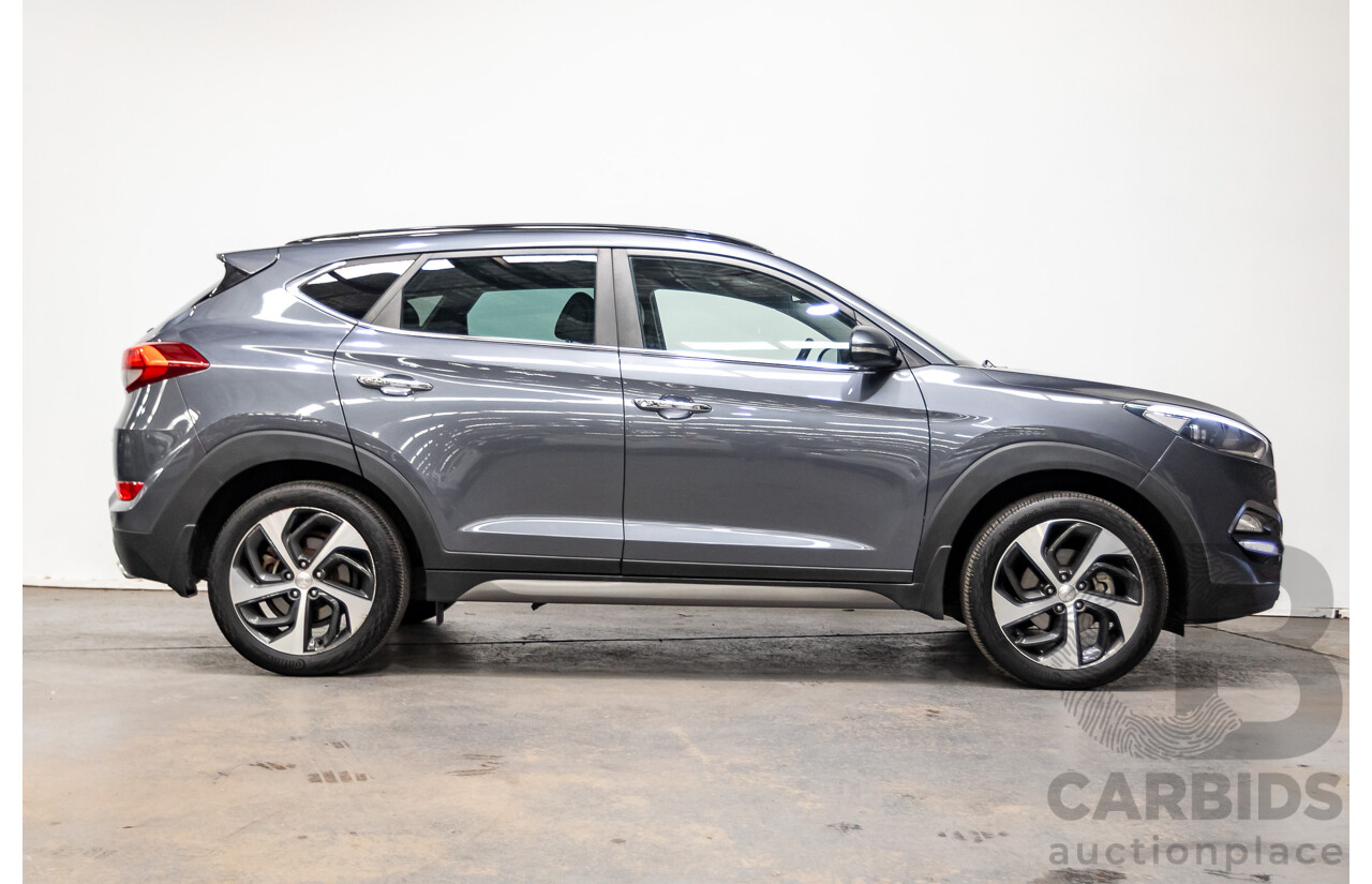 7/2016 Hyundai Tucson Highlander (AWD) TLe 4d Wagon Pepper Grey Metallic Turbo 1.6L