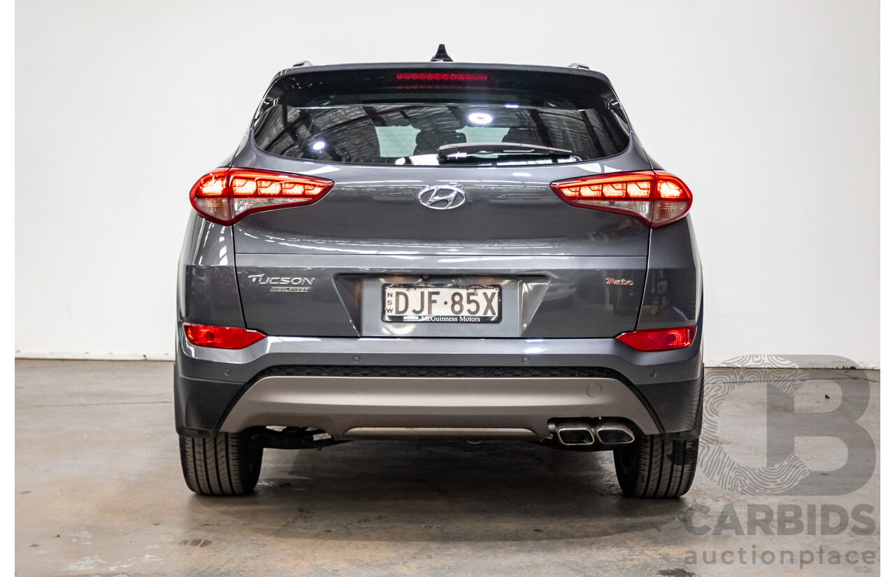 7/2016 Hyundai Tucson Highlander (AWD) TLe 4d Wagon Pepper Grey Metallic Turbo 1.6L