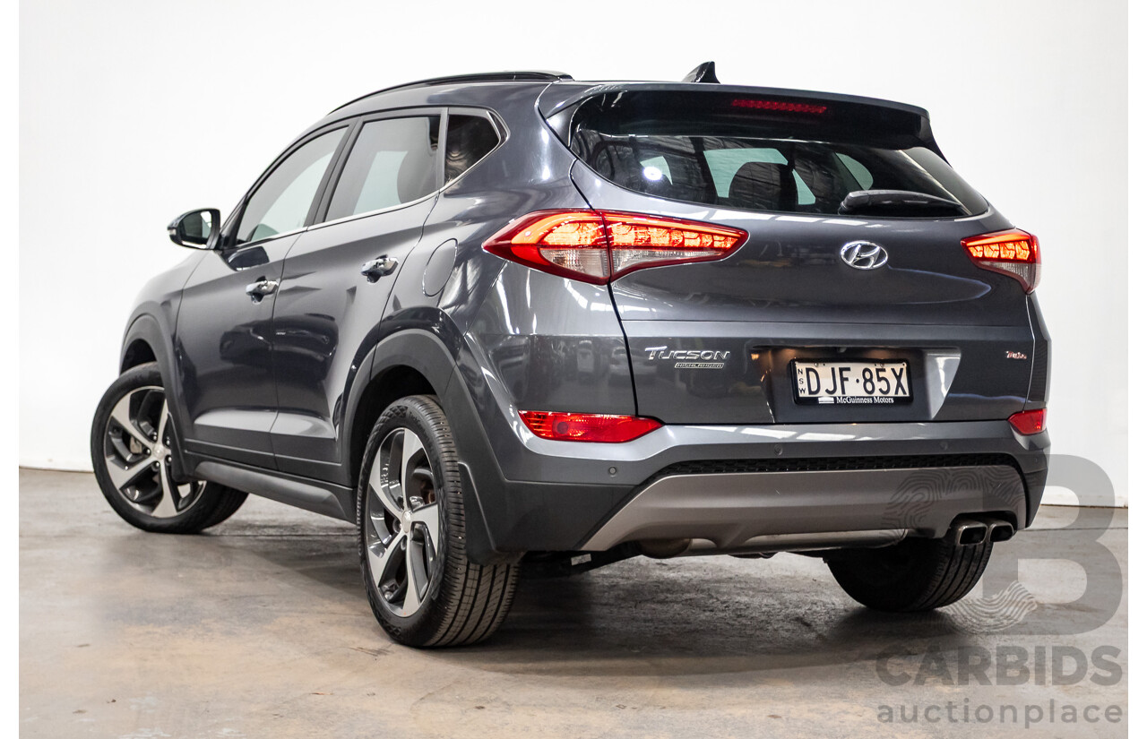 7/2016 Hyundai Tucson Highlander (AWD) TLe 4d Wagon Pepper Grey Metallic Turbo 1.6L