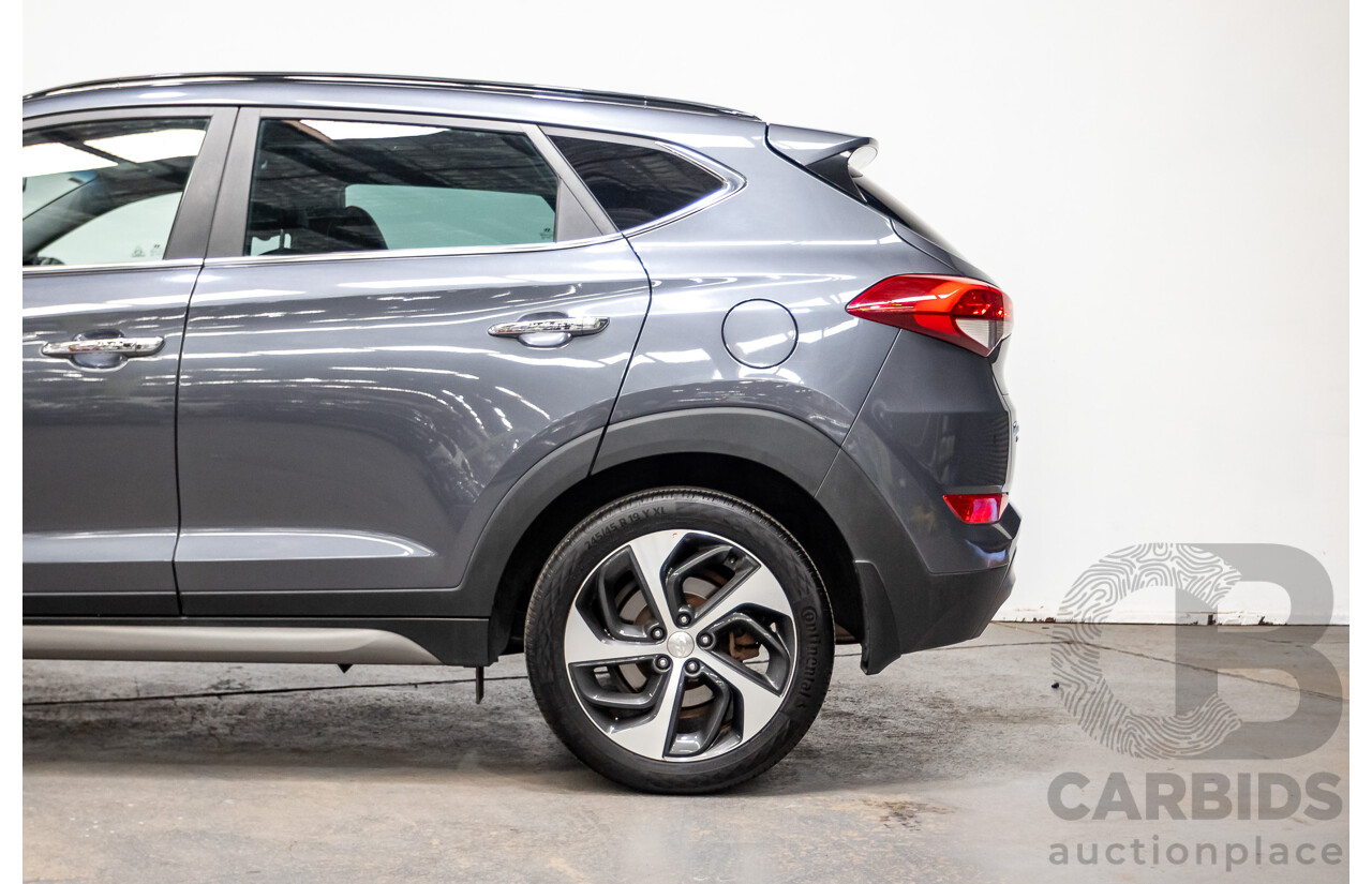 7/2016 Hyundai Tucson Highlander (AWD) TLe 4d Wagon Pepper Grey Metallic Turbo 1.6L