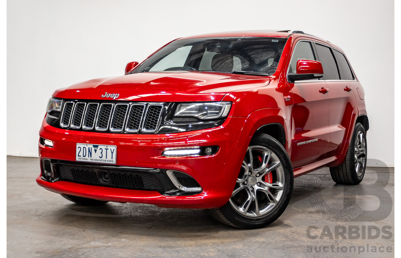 06/2015 Jeep Grand Cherokee SRT 8 (4x4) WK MY15 4d Wagon Redline Pearl V8 6.4L