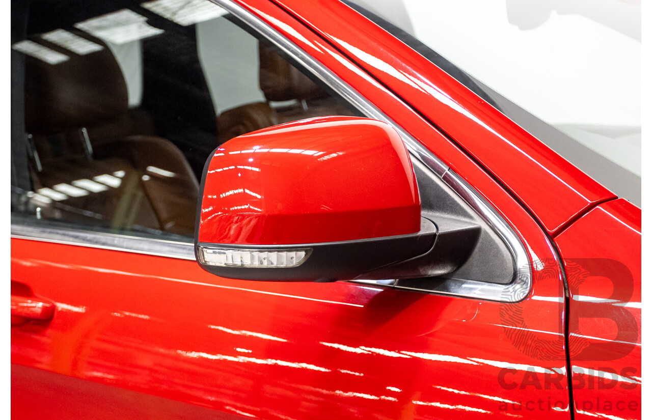 06/2015 Jeep Grand Cherokee SRT 8 (4x4) WK MY15 4d Wagon Redline Pearl V8 6.4L