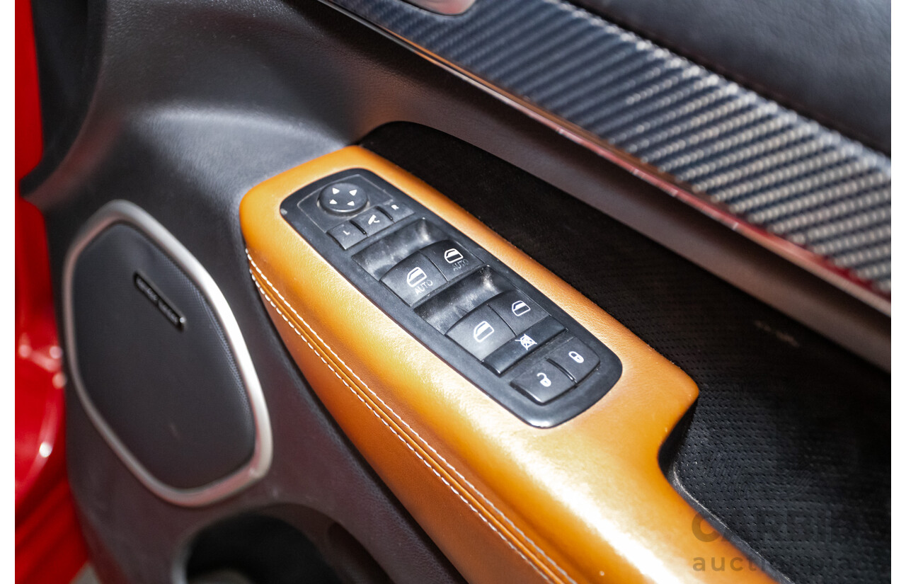 06/2015 Jeep Grand Cherokee SRT 8 (4x4) WK MY15 4d Wagon Redline Pearl V8 6.4L