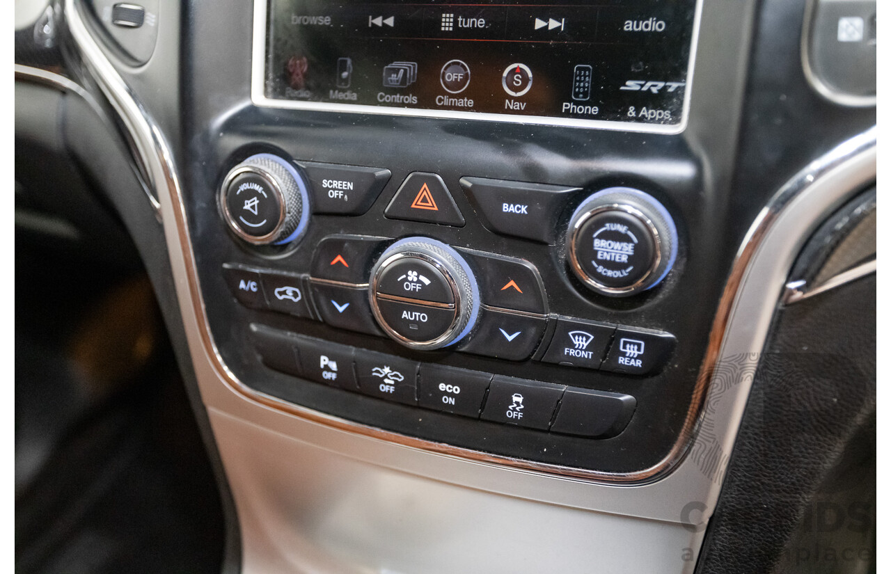 06/2015 Jeep Grand Cherokee SRT 8 (4x4) WK MY15 4d Wagon Redline Pearl V8 6.4L