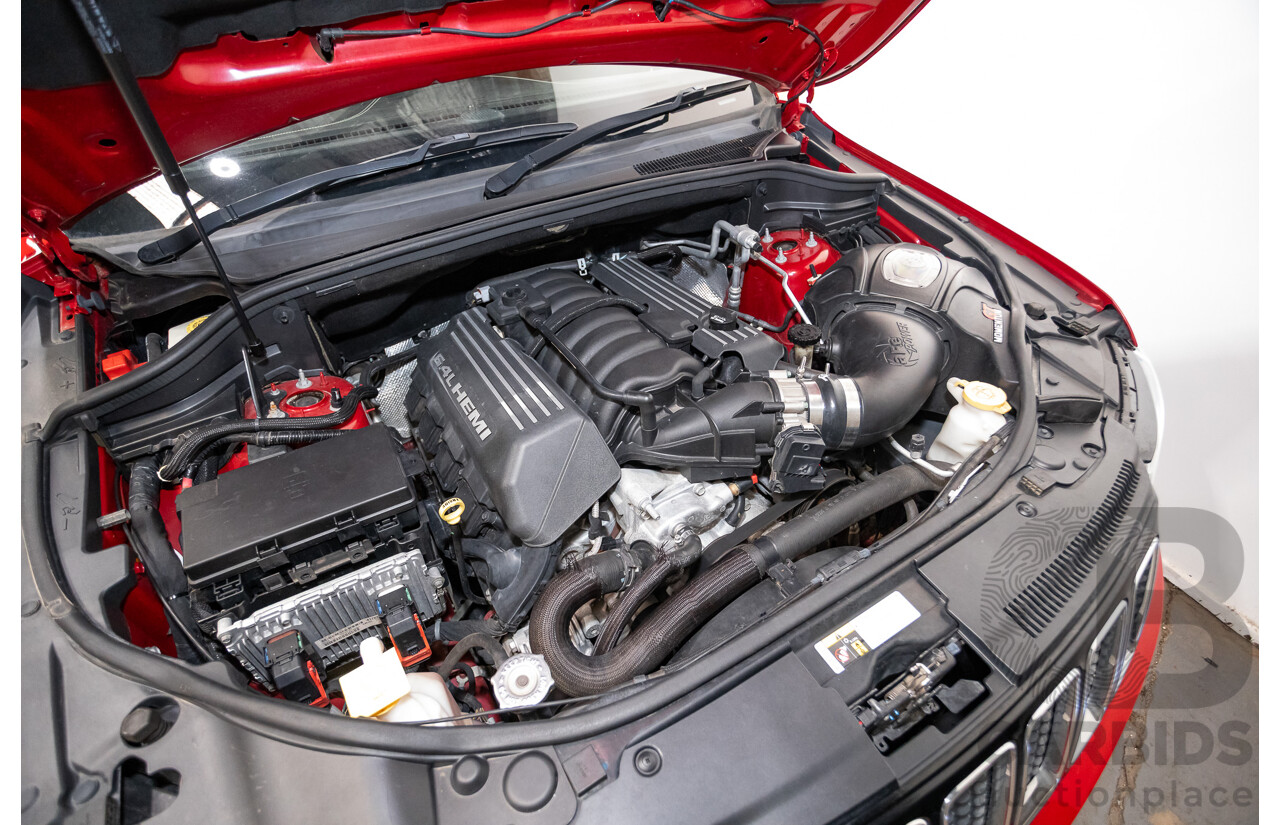 06/2015 Jeep Grand Cherokee SRT 8 (4x4) WK MY15 4d Wagon Redline Pearl V8 6.4L