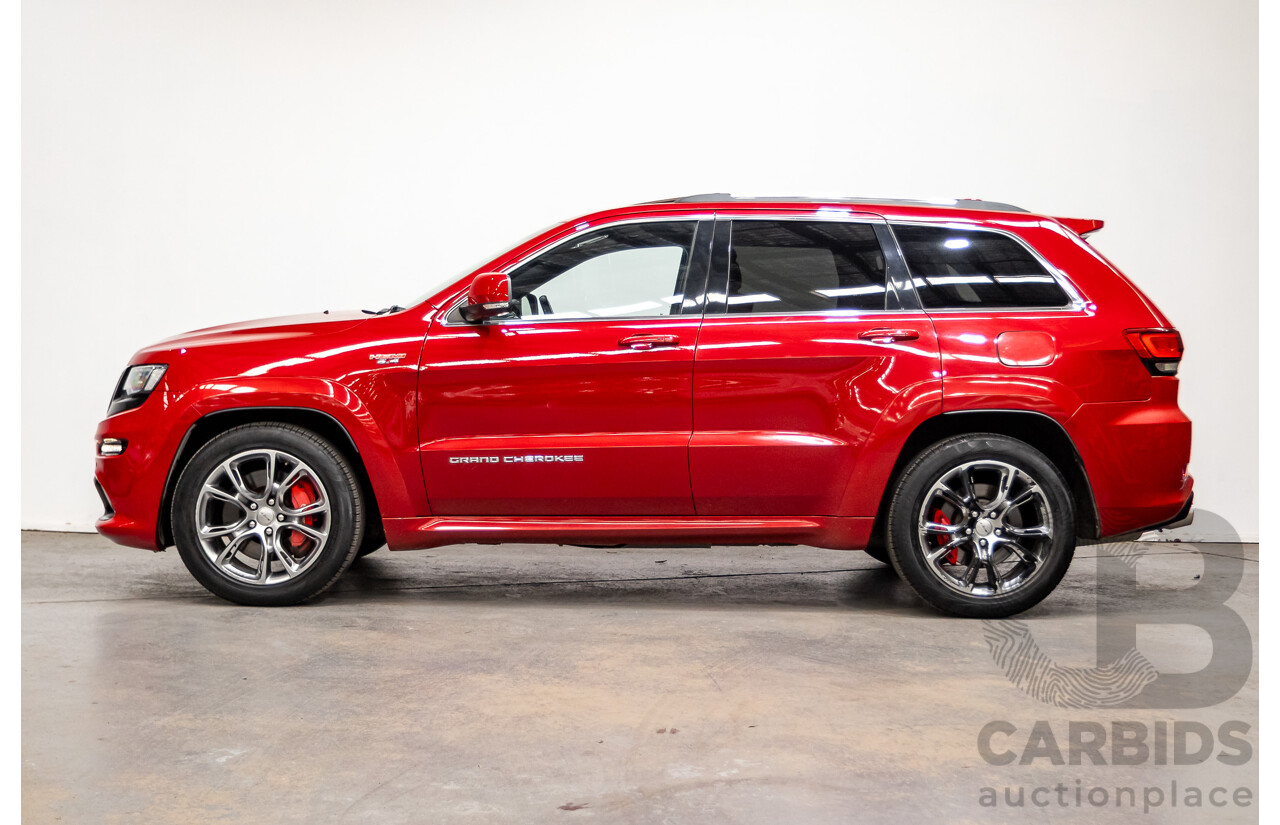 06/2015 Jeep Grand Cherokee SRT 8 (4x4) WK MY15 4d Wagon Redline Pearl V8 6.4L