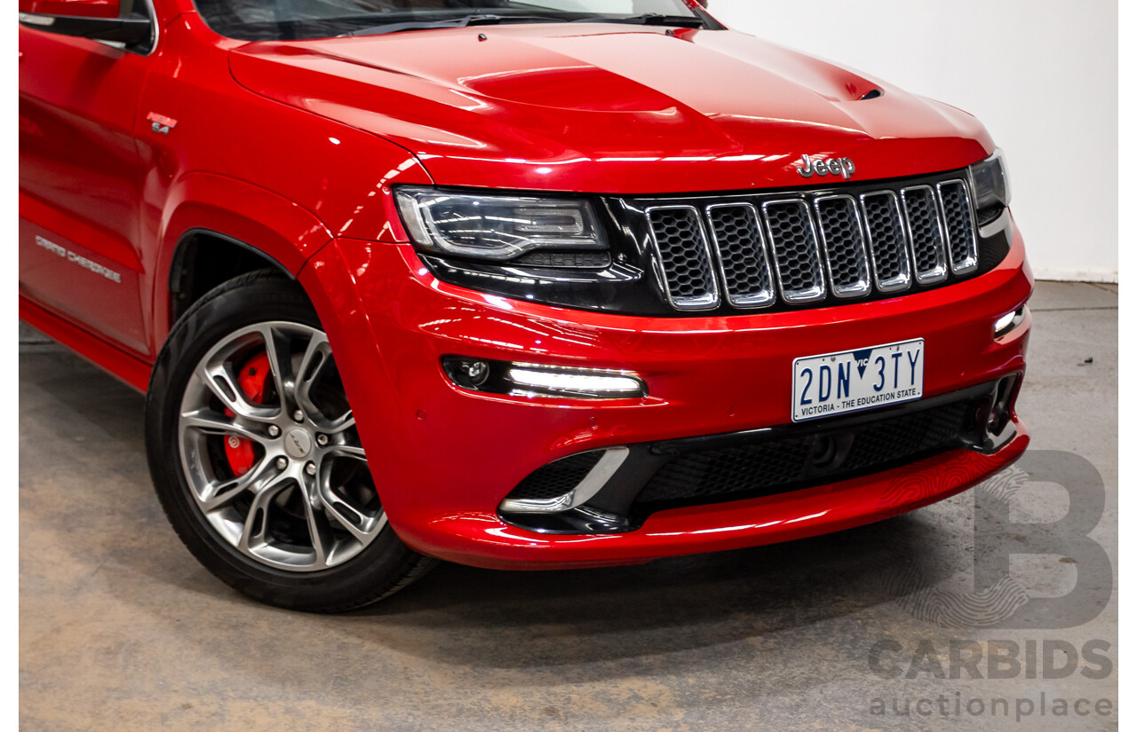 06/2015 Jeep Grand Cherokee SRT 8 (4x4) WK MY15 4d Wagon Redline Pearl V8 6.4L