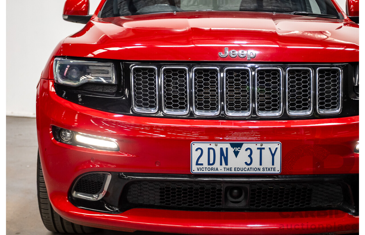 06/2015 Jeep Grand Cherokee SRT 8 (4x4) WK MY15 4d Wagon Redline Pearl V8 6.4L