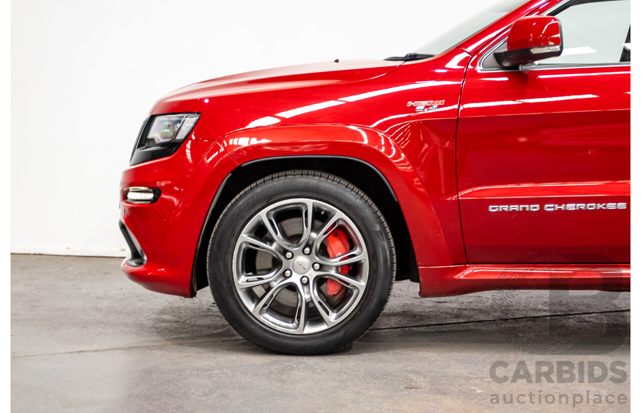 06/2015 Jeep Grand Cherokee SRT 8 (4x4) WK MY15 4d Wagon Redline Pearl V8 6.4L