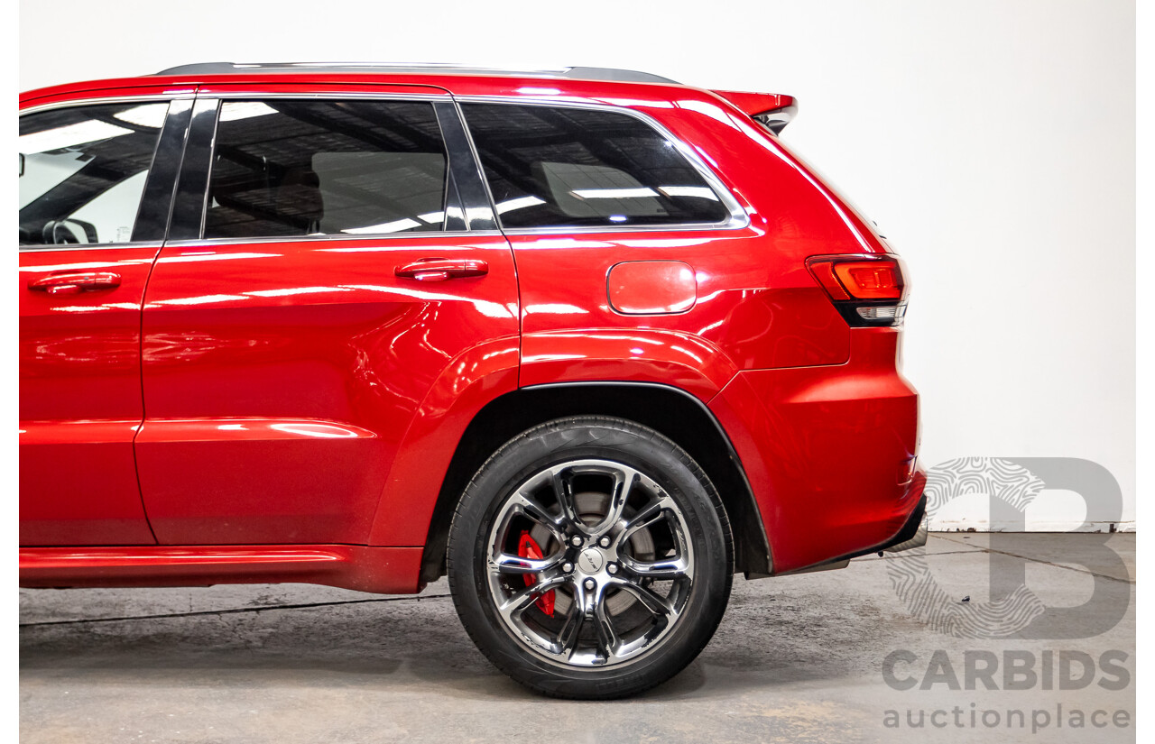 06/2015 Jeep Grand Cherokee SRT 8 (4x4) WK MY15 4d Wagon Redline Pearl V8 6.4L