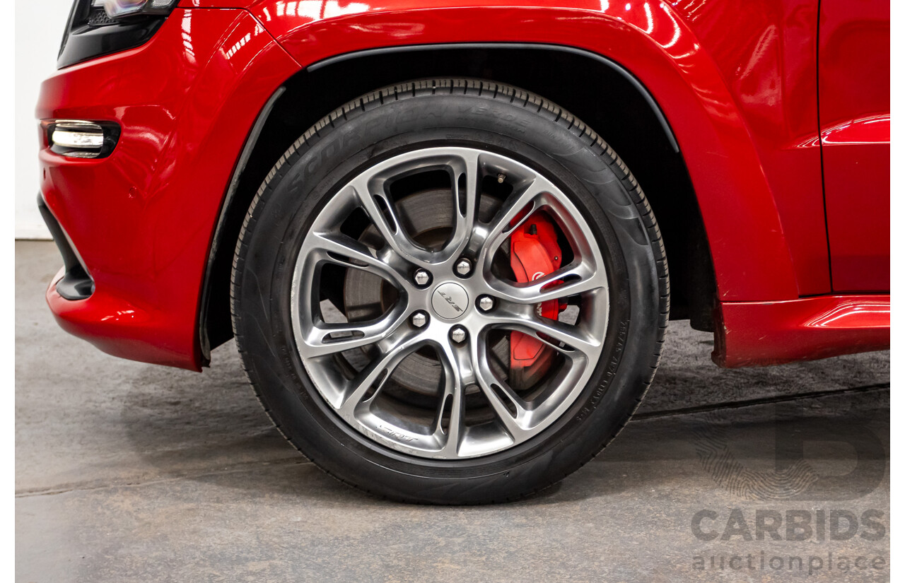 06/2015 Jeep Grand Cherokee SRT 8 (4x4) WK MY15 4d Wagon Redline Pearl V8 6.4L