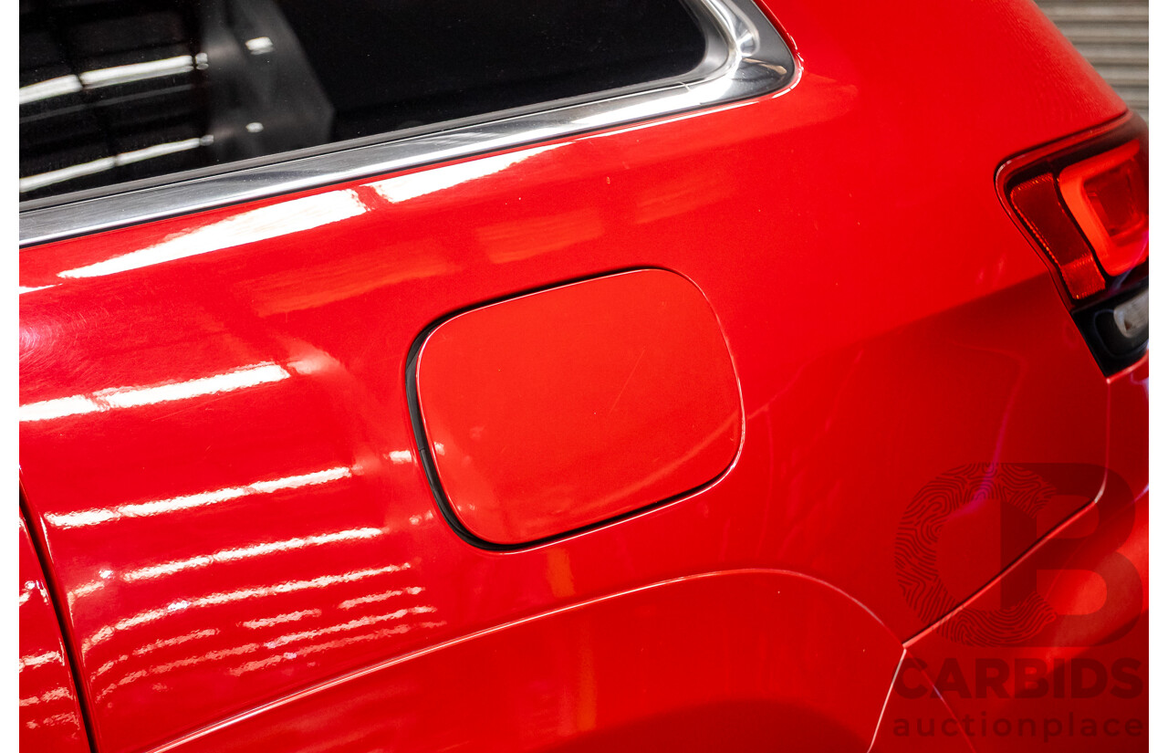 06/2015 Jeep Grand Cherokee SRT 8 (4x4) WK MY15 4d Wagon Redline Pearl V8 6.4L