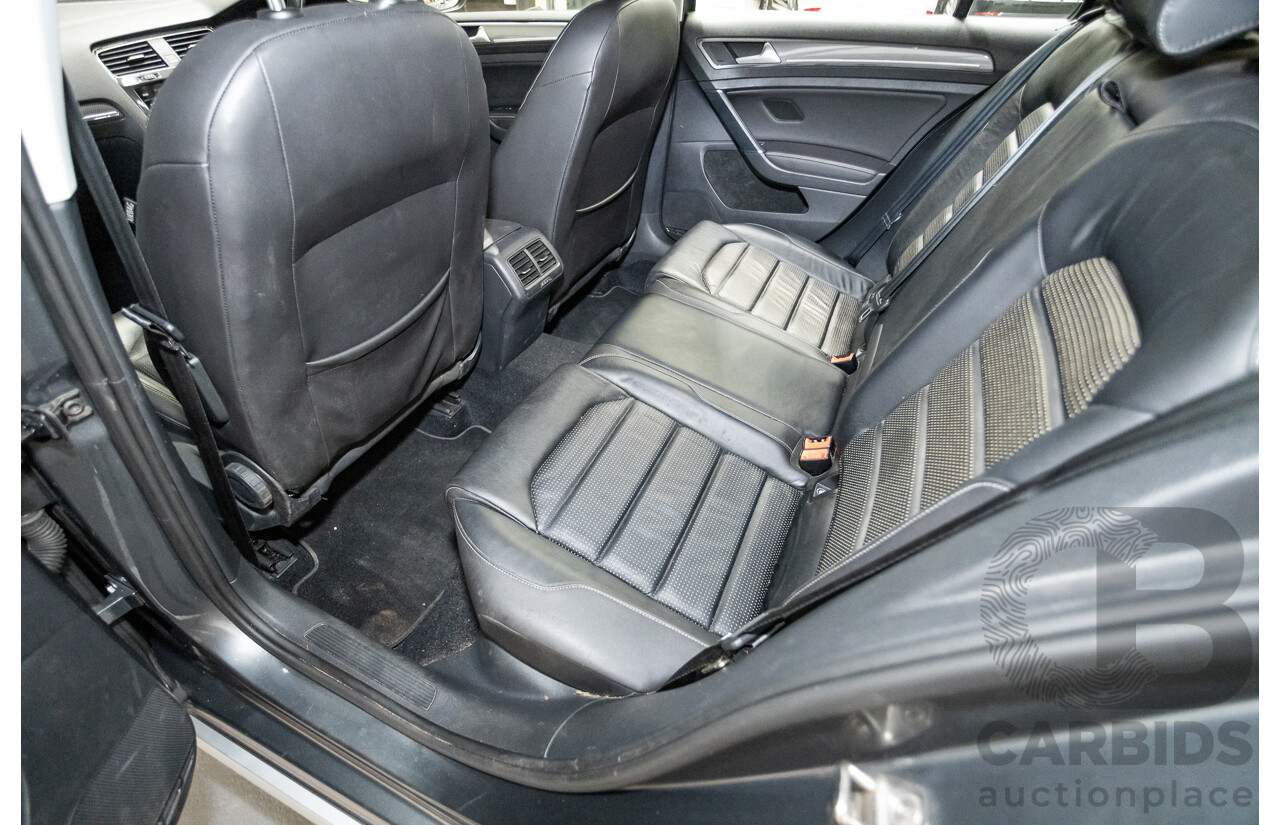 06/2017 Volkswagen Golf ALLTRACK 135 TDI Premium (AWD) AU MY18 4D Indium Grey Metallic Turbo Diesel 2.0L