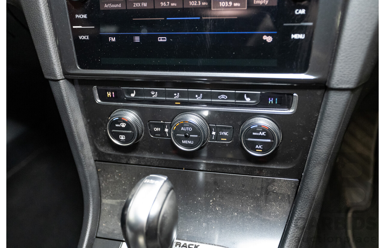 06/2017 Volkswagen Golf ALLTRACK 135 TDI Premium (AWD) AU MY18 4D Indium Grey Metallic Turbo Diesel 2.0L