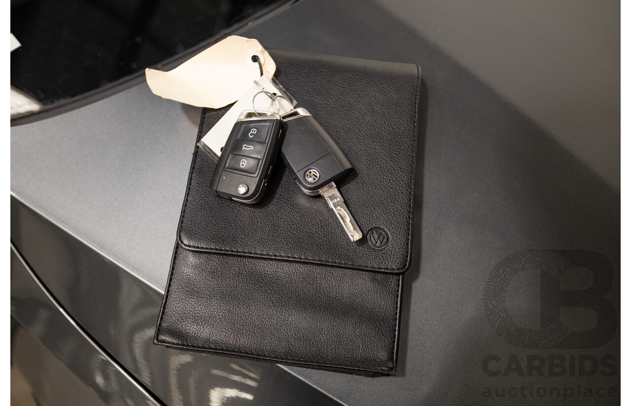 06/2017 Volkswagen Golf ALLTRACK 135 TDI Premium (AWD) AU MY18 4D Indium Grey Metallic Turbo Diesel 2.0L