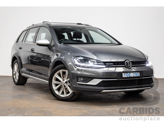 06/2017 GOLF ALLTRACK 135 TDI PREMIUM MY17 4D Wagon Indium Grey Metallic 2.0L Turbo Diesel