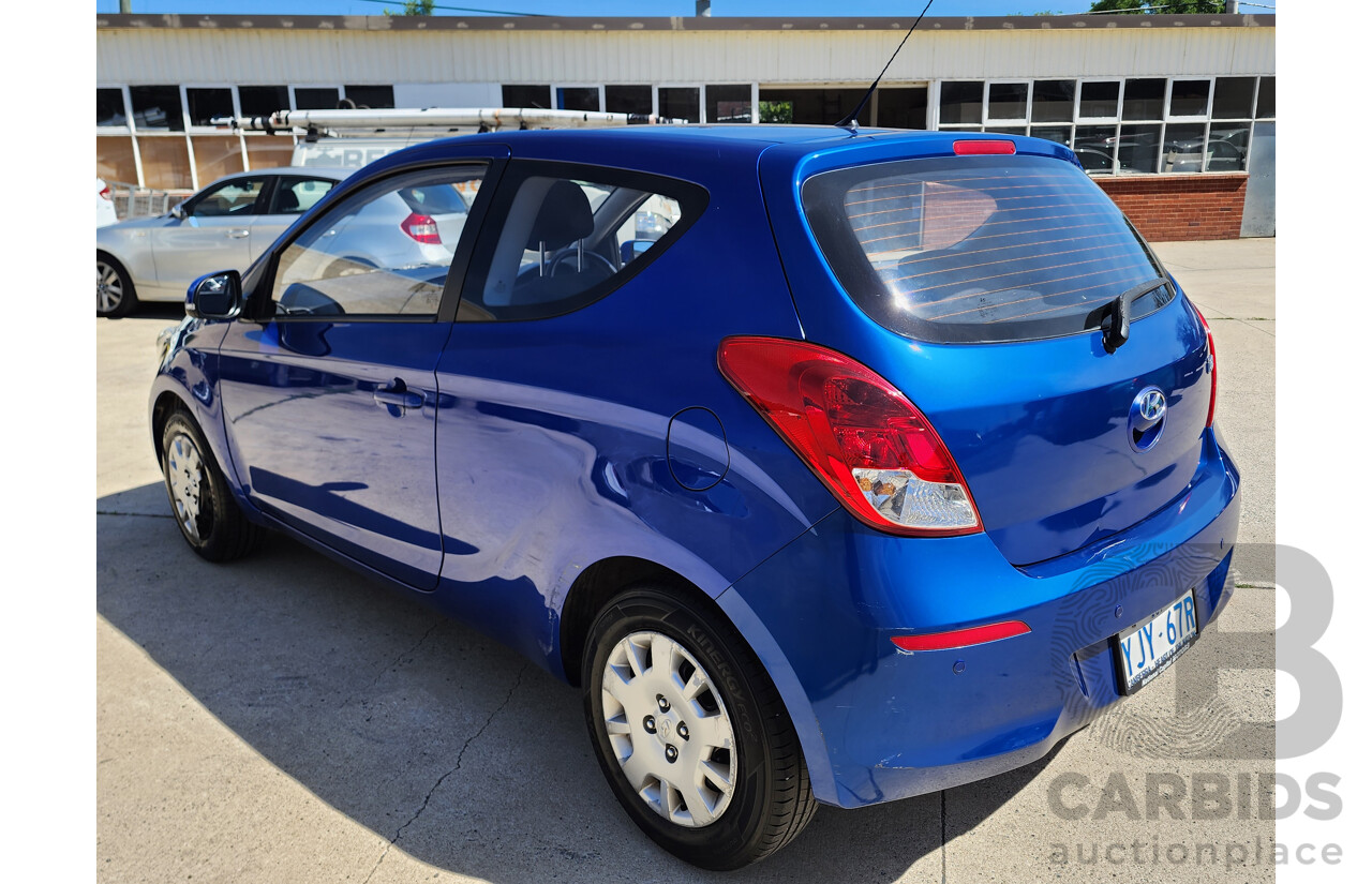 8/2014 Hyundai i20 Active PB MY14 3d Hatchback Blue 1.4L