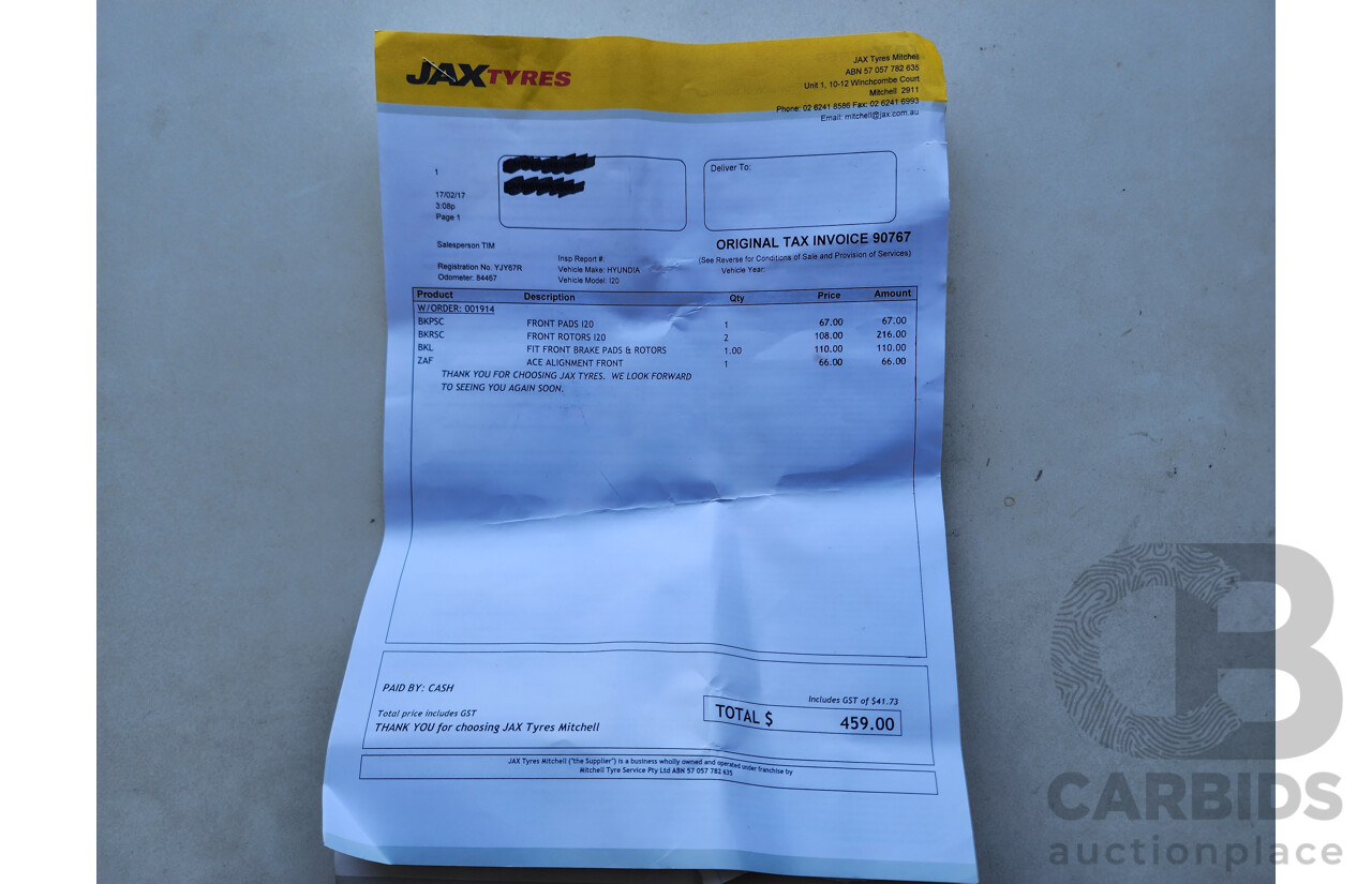 8/2014 Hyundai i20 Active PB MY14 3d Hatchback Blue 1.4L