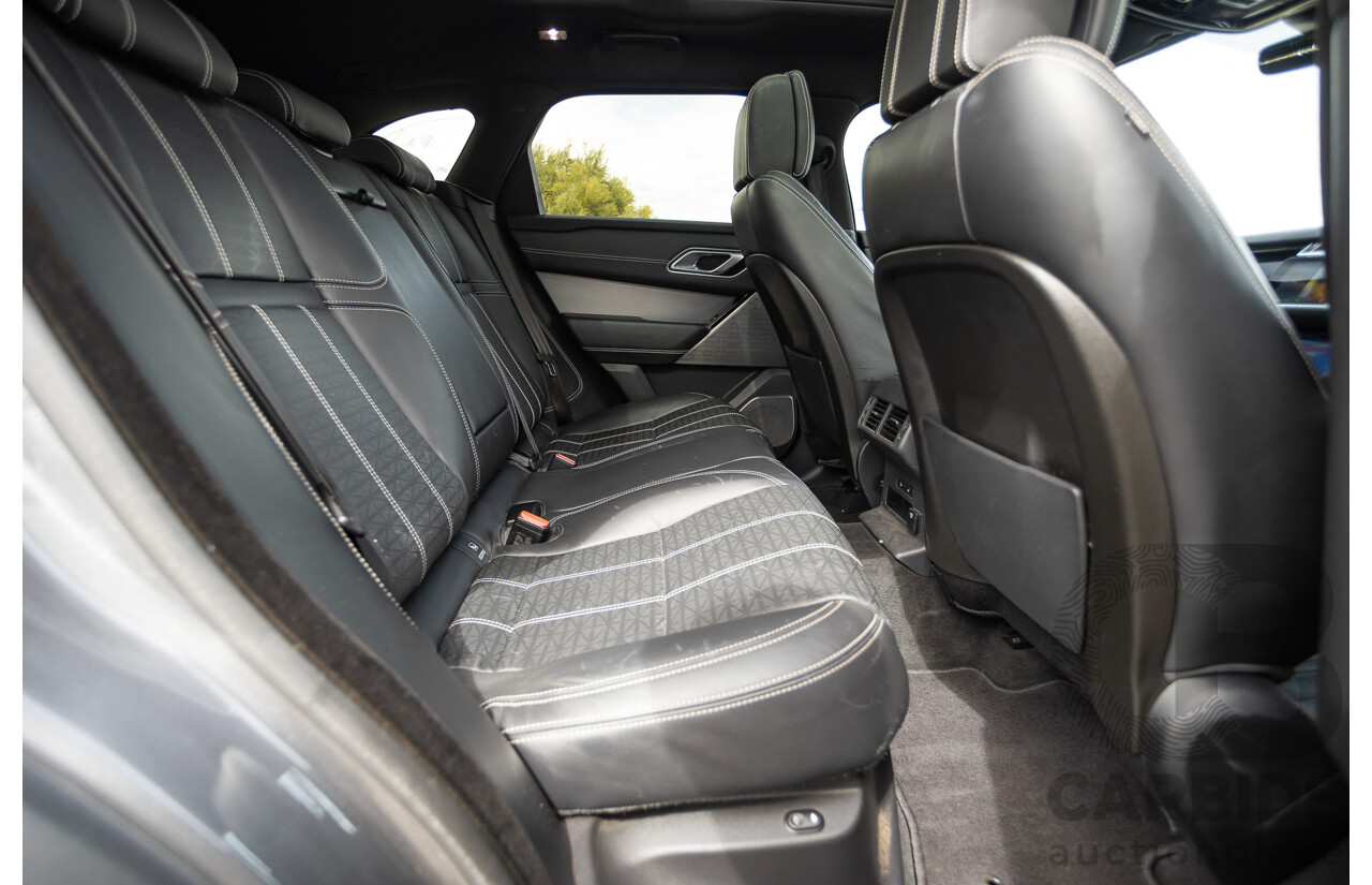 12/2017 Land Rover Range Rover Velar D300 HSE R-Dynamic (AWD) L560 MY18 4d Wagon Ammonite Grey Metallic Twin Turbo Diesel V6 3.0L