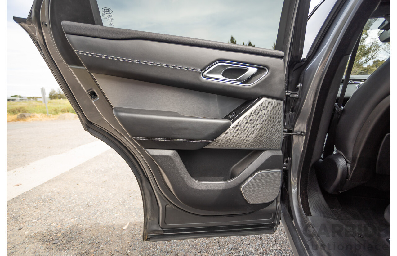 12/2017 Land Rover Range Rover Velar D300 HSE R-Dynamic (AWD) L560 MY18 4d Wagon Ammonite Grey Metallic Twin Turbo Diesel V6 3.0L