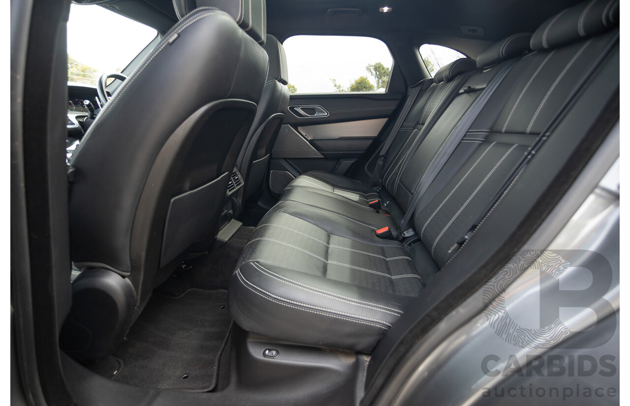 12/2017 Land Rover Range Rover Velar D300 HSE R-Dynamic (AWD) L560 MY18 4d Wagon Ammonite Grey Metallic Twin Turbo Diesel V6 3.0L